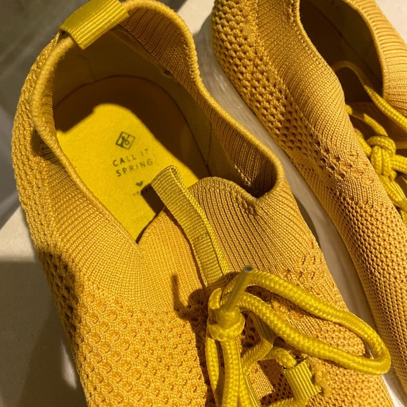 ❤️Yellow sneakers - Picture 2 of 7